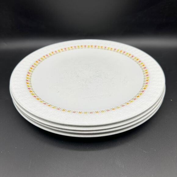 Vintage Salad Plates (4) in April Tulip by Corning for Centura 1972-1978 - Picture 5 of 9